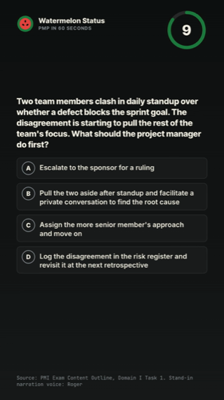 Question of the Day #1, answer frame